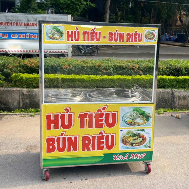 Quang Huy - địa chỉ bán xe hủ tiếu chính hãng, chất lượng 