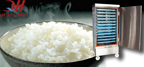 Cải thiện chất lượng cơm với tủ nấu cơm công nghiệp Quang Huy