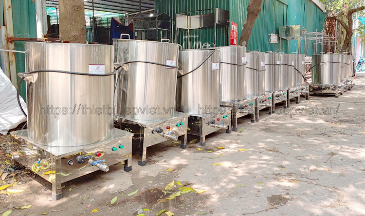 Nồi điện cơ khí Quang Huy gia công sản xuất