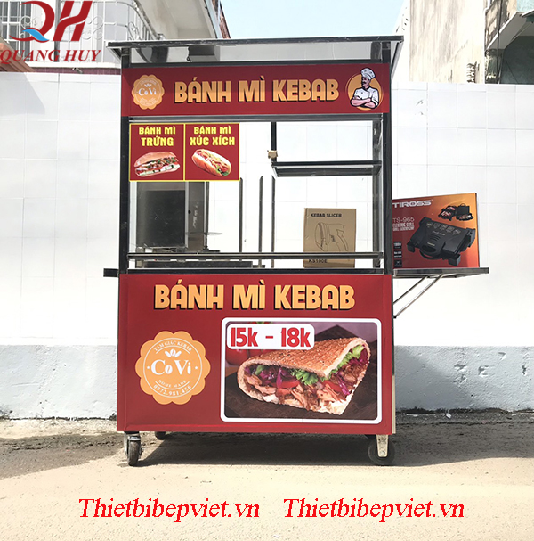 Tủ bánh mì doner kebab 1m2