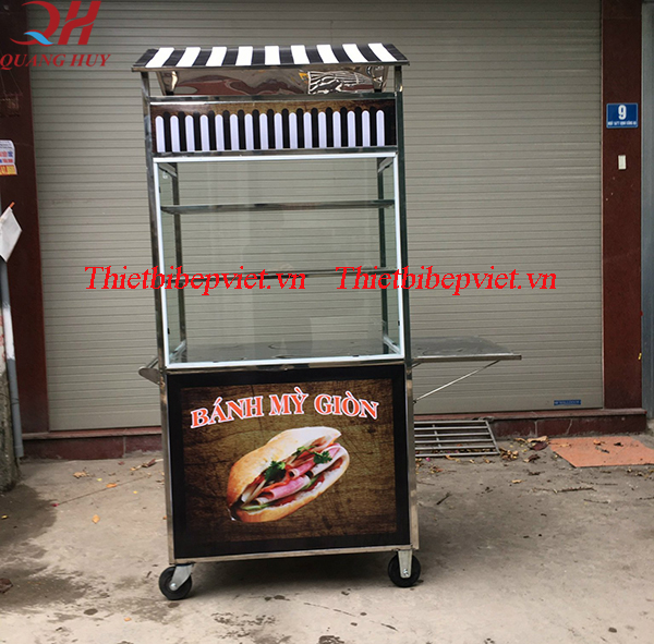 Tủ bán bánh mì giòn giá rẻ