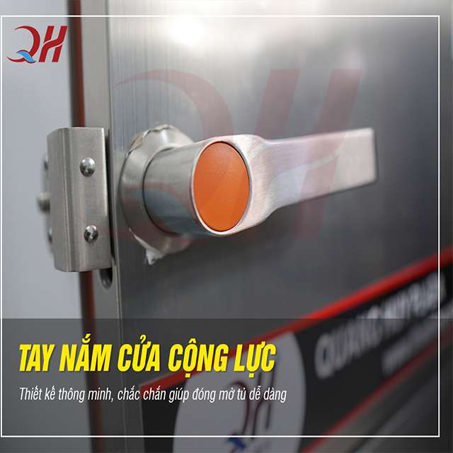 Tay cầm cách nhiệt khóa chốt chắc chắn