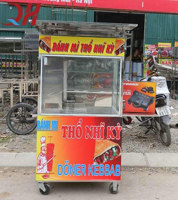 Nhận thiết kế tủ kính bán bánh mì loại nhỏ theo yêu cầu