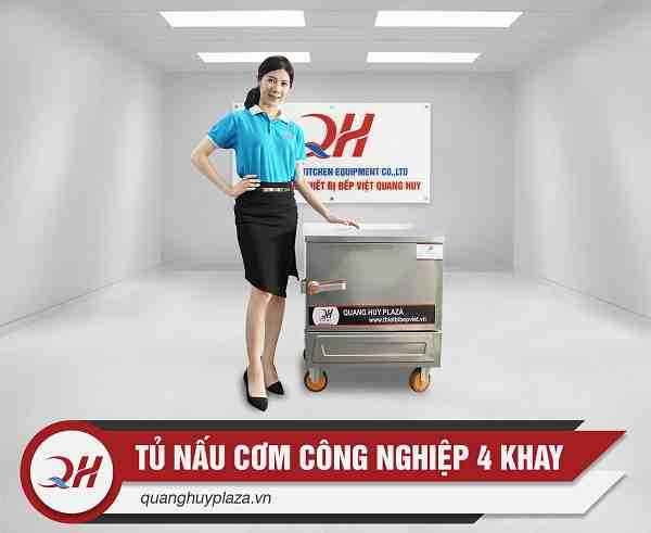 Giá bán tủ nấu cơm 4 khay điện