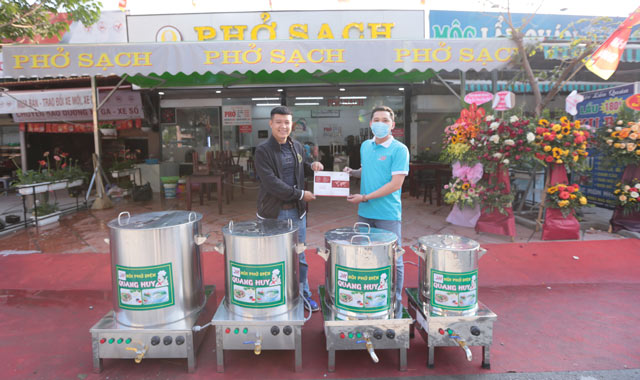 Quang Huy - địa chỉ mua nồi phở sạch uy tín giá rẻ