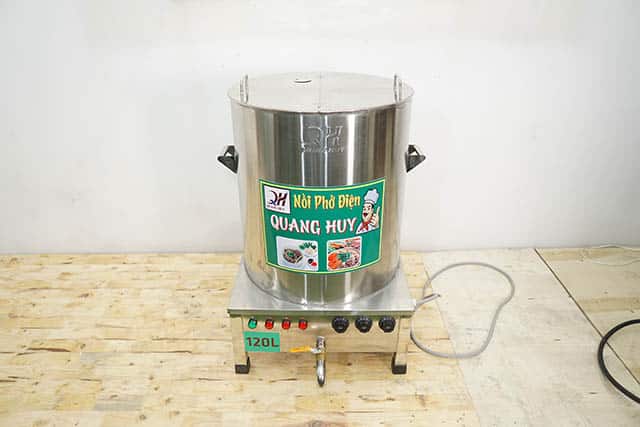 Nồi nấu phở điện 120l