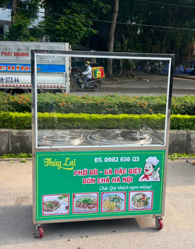 Chọn mua xe phở theo nhu cầu sử dụng