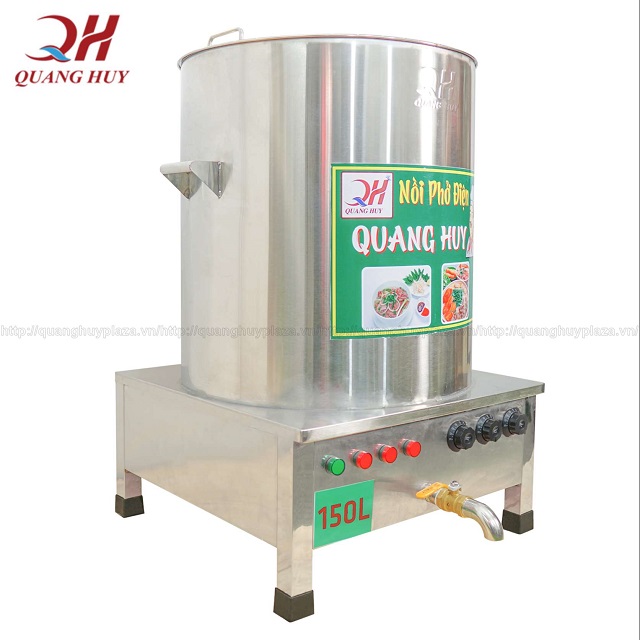 Nồi inox nấu phở 150 lít