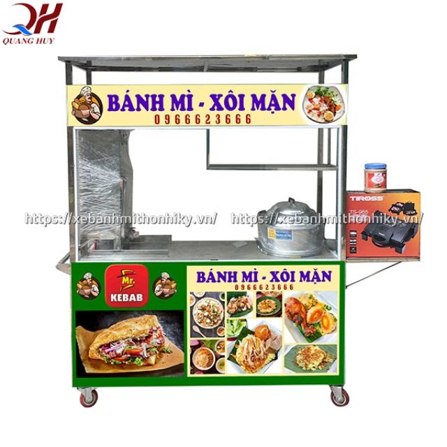 Tủ bánh mì có chõ xôi