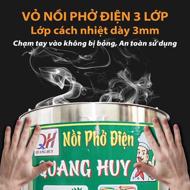 Lựa chọn chất liệu nồi nấu phở 