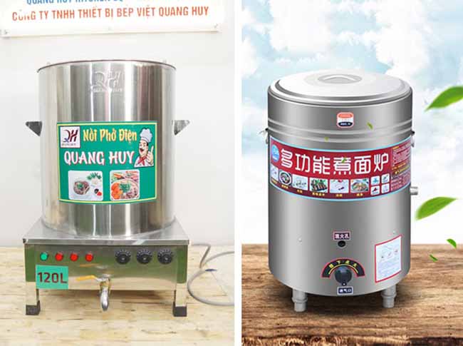 Lựa chọn nồi phở Việt Nam hay nồi phở Nhập Khẩu