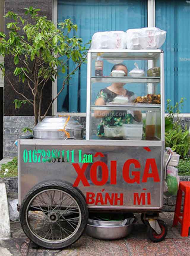 Xe bánh mì cũ tại chợ Đồng Nai