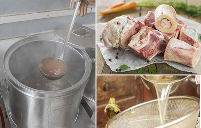 Để nấu được t&ocirc; phở ngon cần trải qua rất nhiều c&ocirc;ng đoạn 