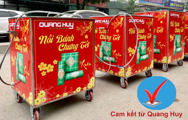 Cam kết khi mua nồi bánh chưng Quang Huy