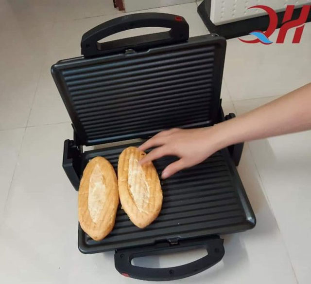 Lưu ý khi sử dụng máy kẹp bánh mì