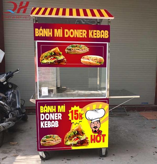 Tủ bánh mì Doner Kebab 15k