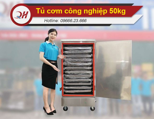Tủ cơm công nghiệp 50 kg