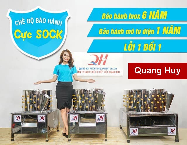 Địa chỉ bán máy vặt lông gà vịt Quang Huy