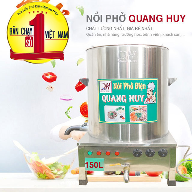 Chất lượng nồi phở Quang Huy, nồi phở quang Huy
