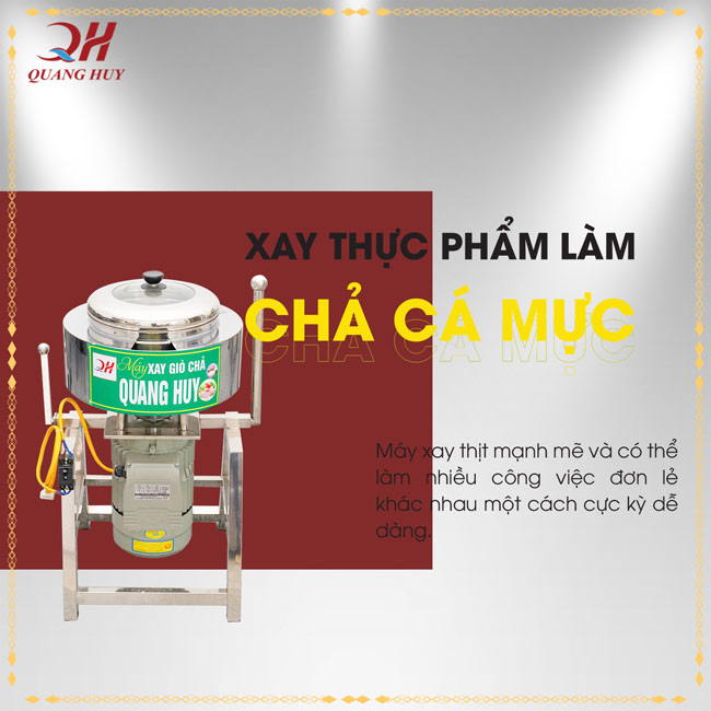 Máy xay giò chả cỡ nhỏ, hàng chính hãng