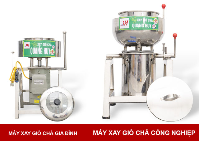 Phân loại máy xay giò chả