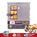Tủ hấp bánh bao 6 khay điện CĐK