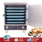 Tủ hấp bánh bao 6 khay điện CĐK