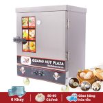 Tủ hấp bánh bao 6 khay điện CĐK