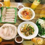 Bánh tráng cuốn thịt heo ngon ở Hà Nội