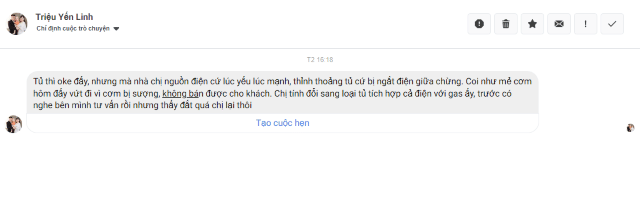 Nhận x&eacute;t của kh&aacute;ch h&agrave;ng về tủ hấp cơm 10 khay bằng điện