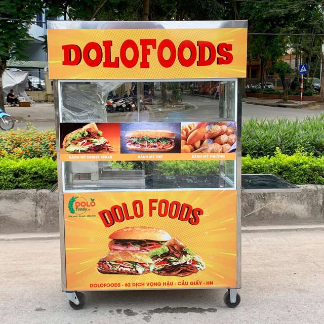 Xe bán bánh mì DoLo Foods