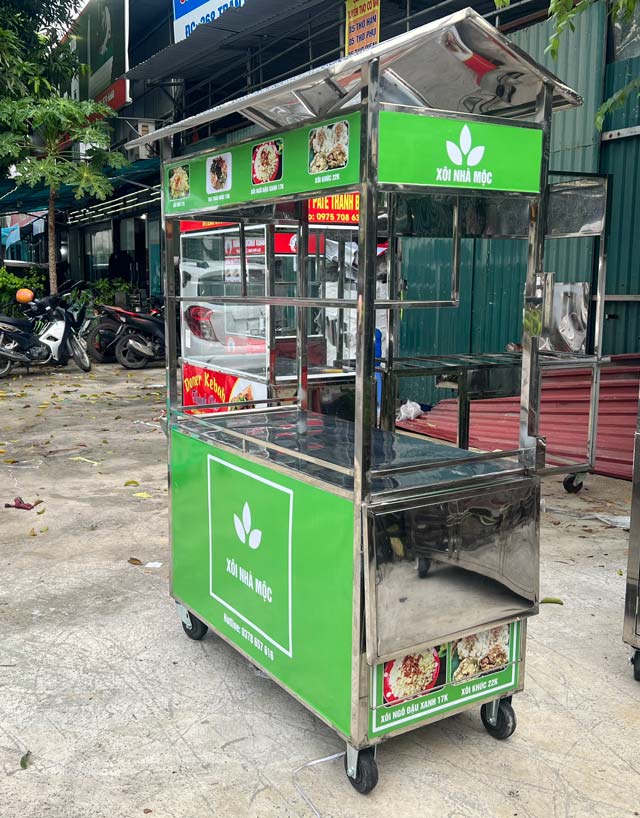 Xe xôi nhà mộc mặt trái