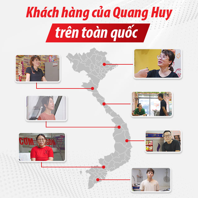 Quang Huy phân phối tủ cơm cho hơn 1 triệu khách hàng