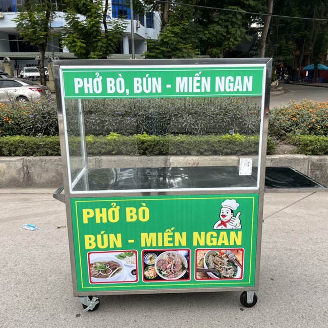 Xe b&aacute;n phở, b&uacute;n miến ngan 