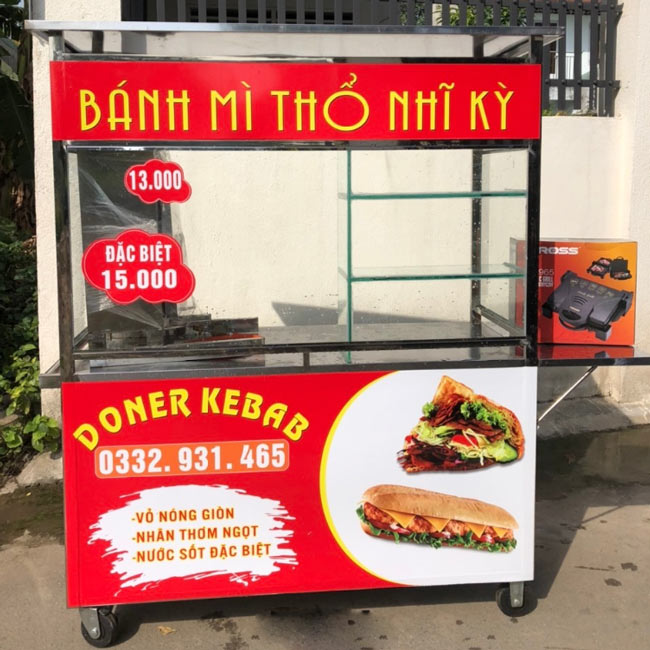 Xe bánh mì thổ nhĩ kỳ Quang Huy