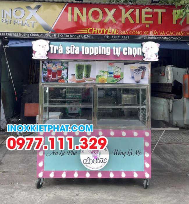 Mẫu xe b&aacute;n tr&agrave; sữa tại Kiệt Ph&aacute;t