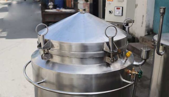 Nắp nồi nấu rượu 10kg/mẻ