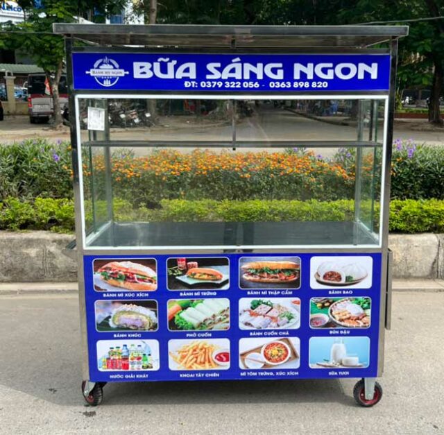 Xe b&aacute;n đồ ăn s&aacute;ng