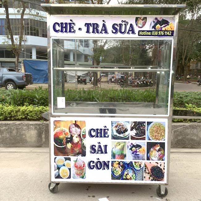 Mẫu xe tr&agrave; sữa Cần Thơ đẹp