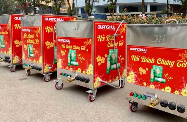 Nồi b&aacute;nh chưng điện Quang Huy - giải ph&aacute;p ho&agrave;n hảo thay thế nồi nh&ocirc;m truyền thống 