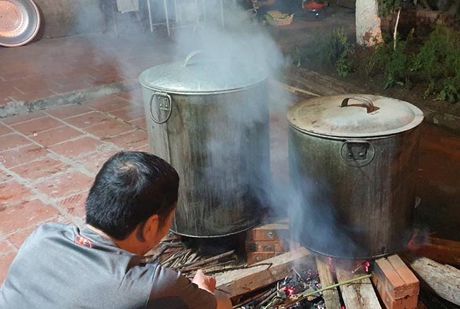 Thời gian đun nấu l&acirc;u 