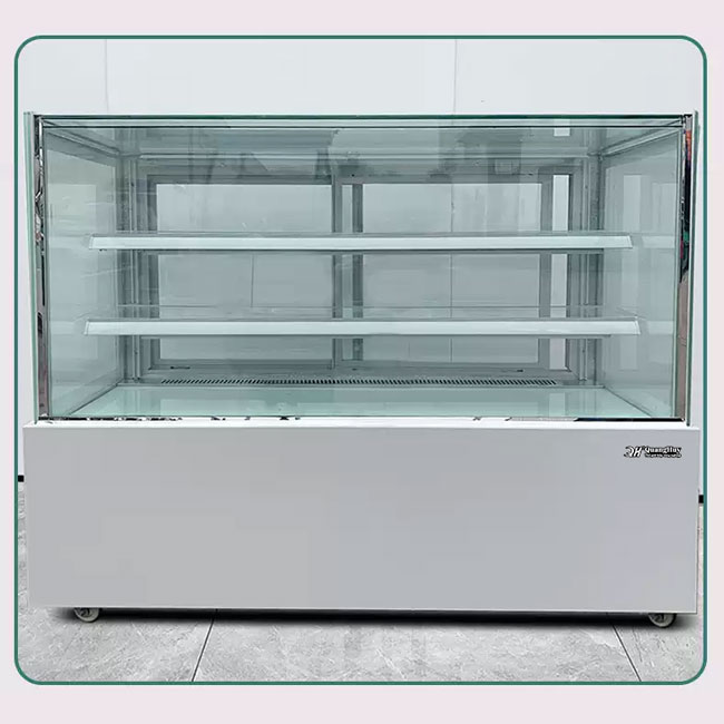 khung tủ trưng bày bánh kem 1m8