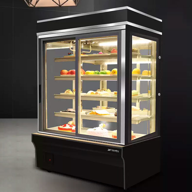 tủ bảo quản trưng bày bánh kem 5 tầng 1m2
