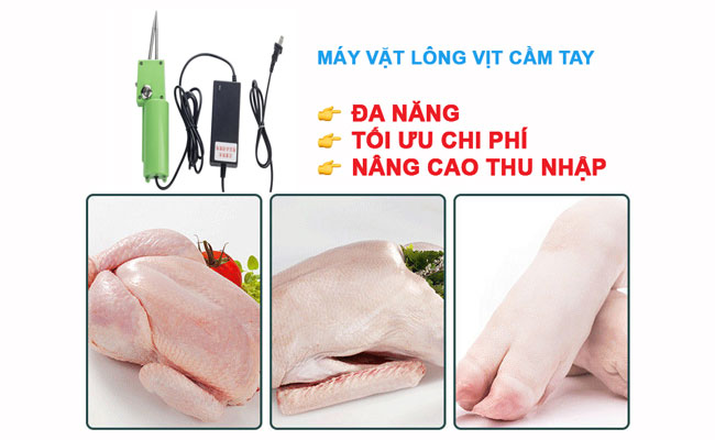 Máy vặt lông vịt cầm tay: Giá rẻ, Tiện dụng, Cao cấp nhất