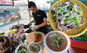 mở quán cháo lòng